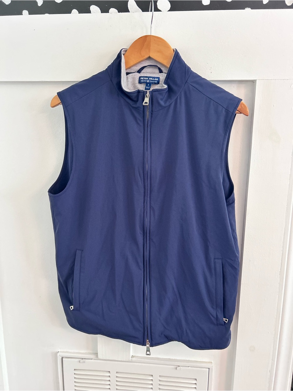 Peter Millar crown crafted navy golf vest small